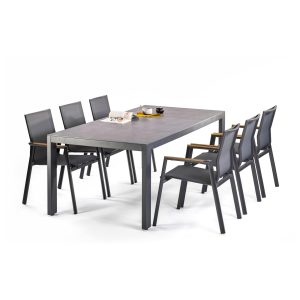 aluminijasta vrtna garnitura