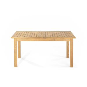 lesena raztegljiva vrtna miza