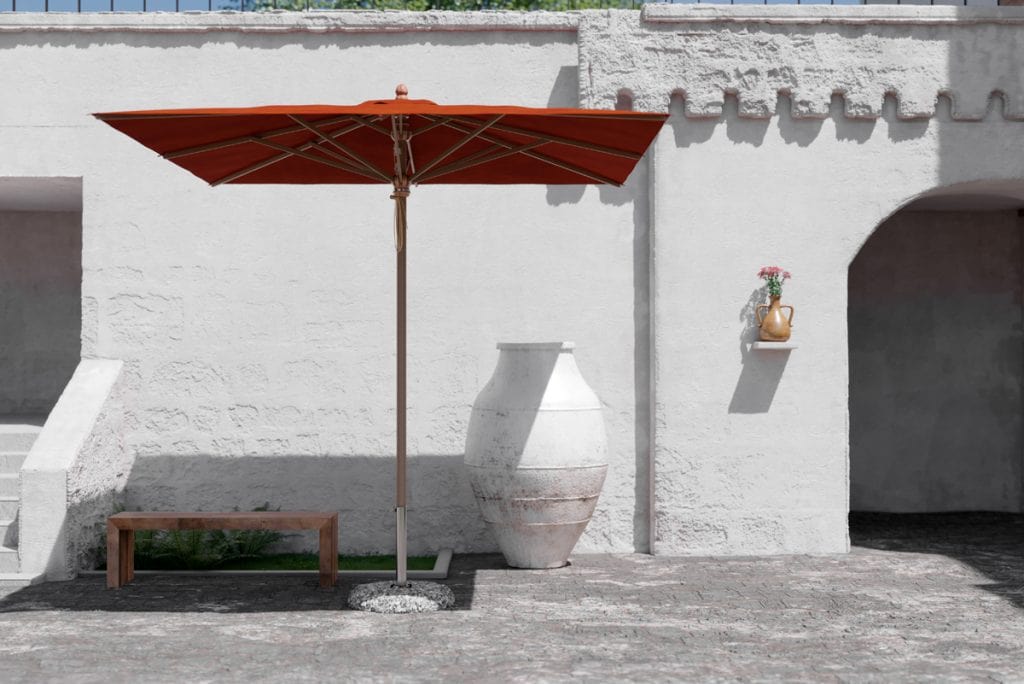 Leseni vrtni senčniki Petrarca