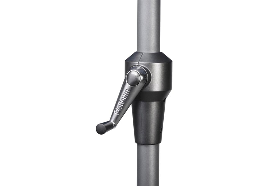 Set senčnika Riva R-250cm Ecru + podstavek + ponjava