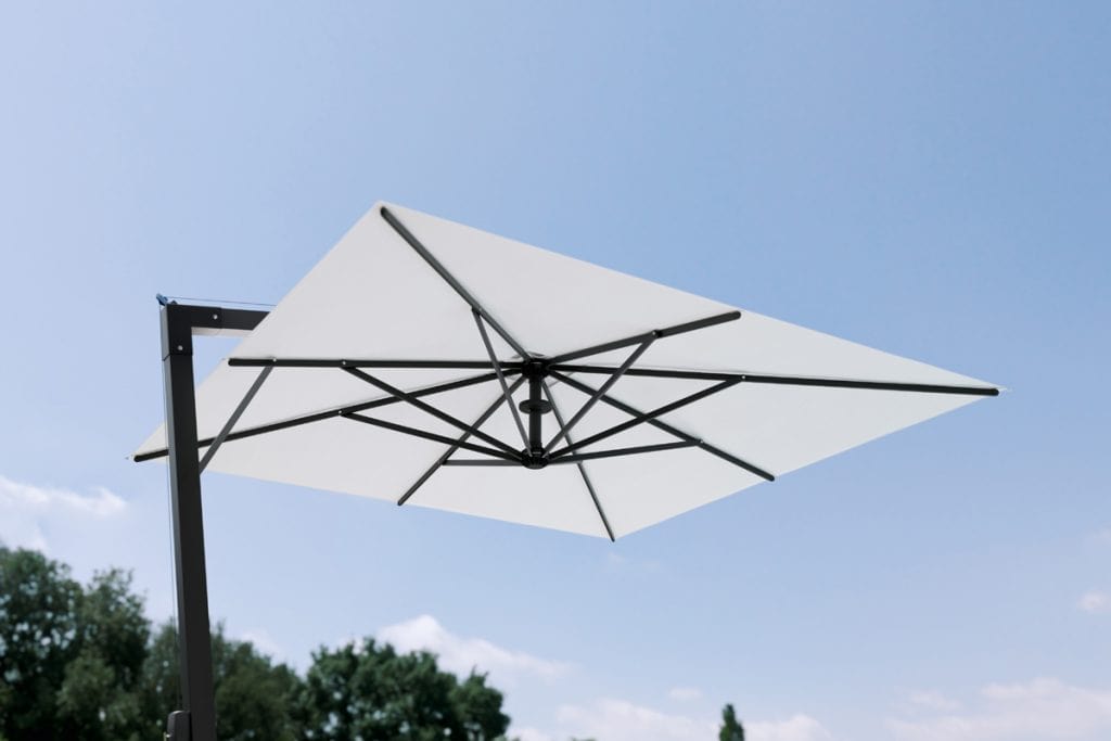 Vrtni senčniki Saturno – ALU konstrukcija