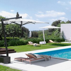 Vrtni senčniki Saturno – ALU konstrukcija