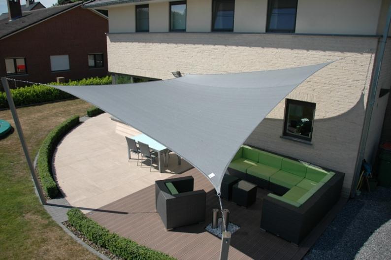 Senčno Jadro Coolfit 500x500cm Ecru