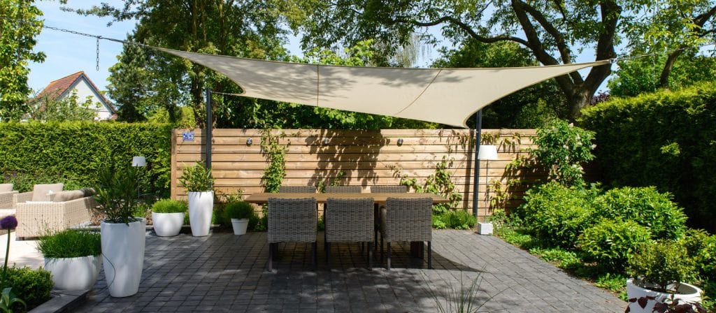 Senčno Jadro Coolfit 500x500cm Ecru