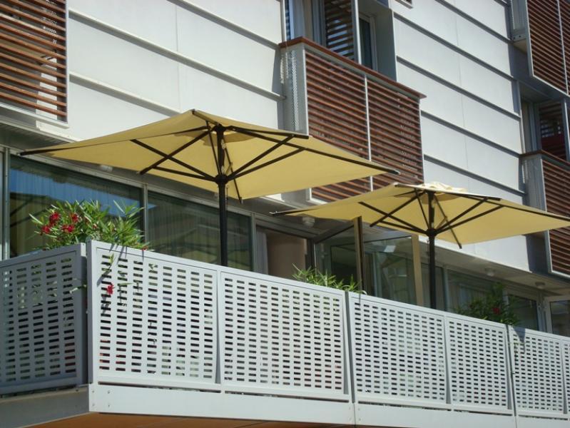 Senčniki Dolomiti – alu konstrukcija