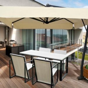 Vrtni senčnik Venere – ALU konstrukcija