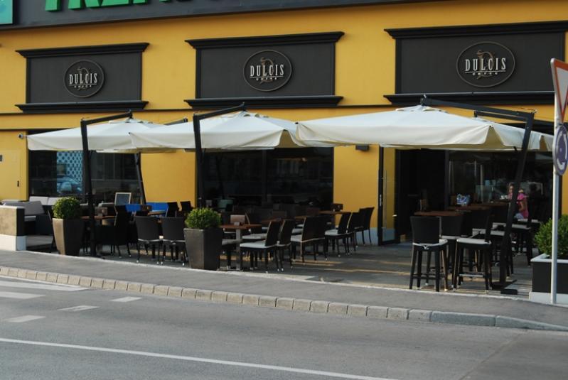 Vrtni senčnik Venere – ALU konstrukcija