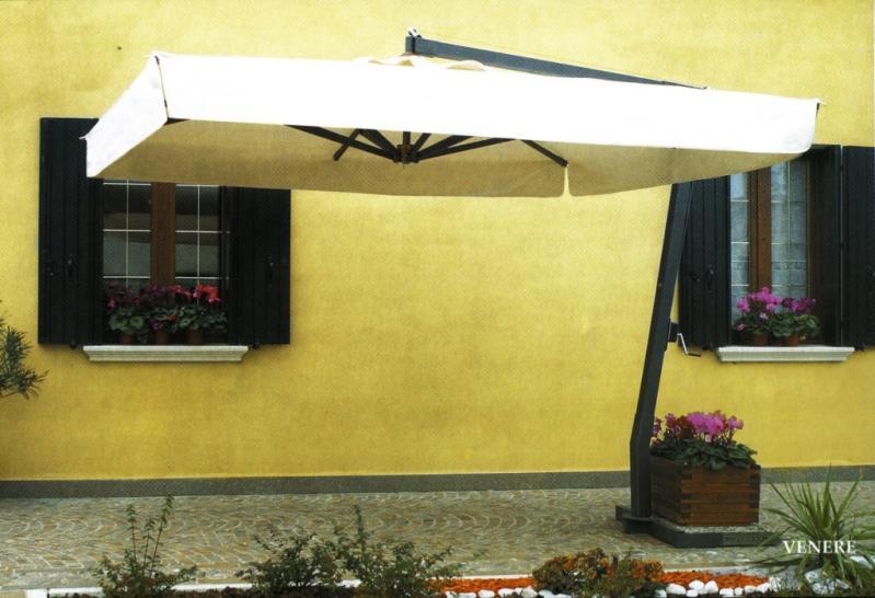 Vrtni senčnik Venere – ALU konstrukcija