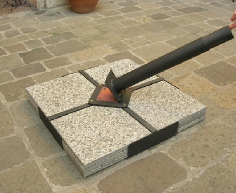 Veliki senčnik Leonardo – alu konstrukcija