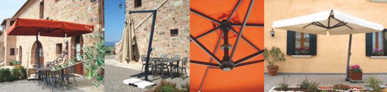 Vrtni senčnik Venere – ALU konstrukcija