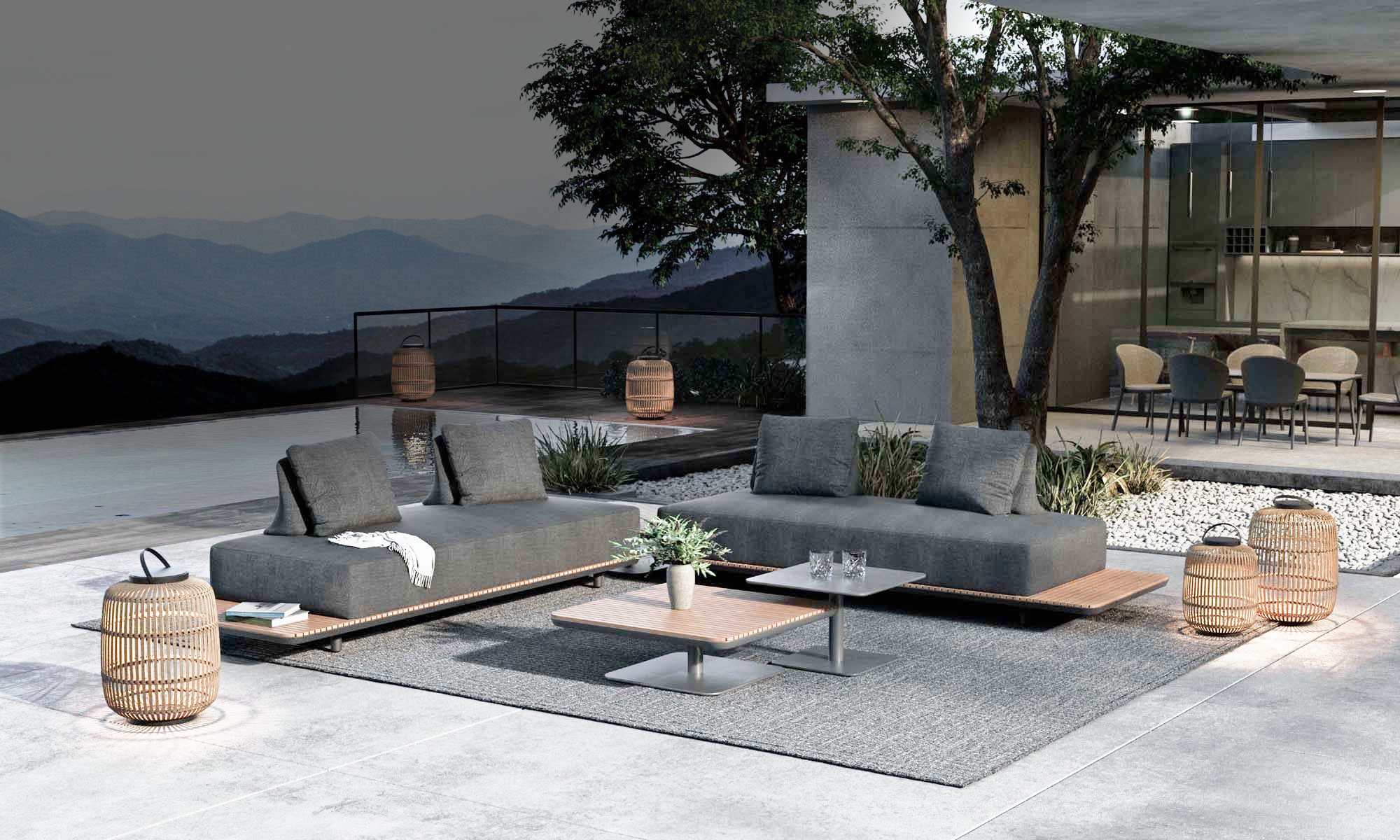 Kovinsko vrtno pohištvo