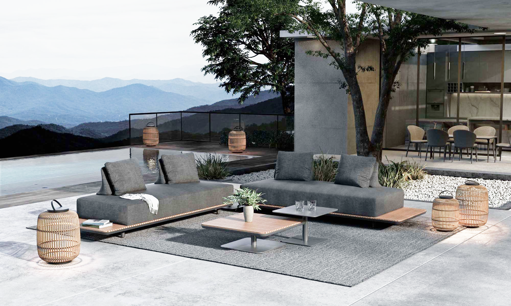 Kovinsko vrtno pohištvo