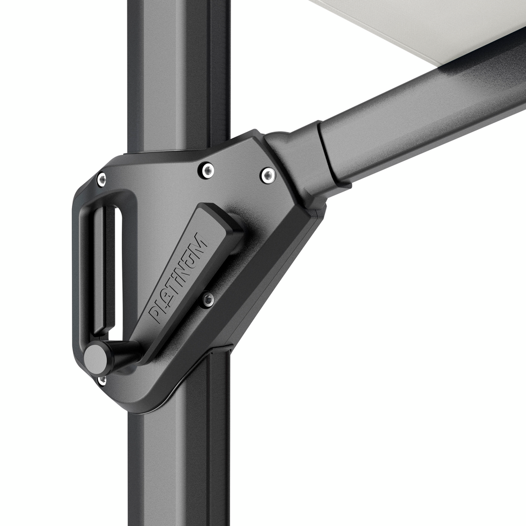 Senčnik Challenger T1 300x300cm Taupe