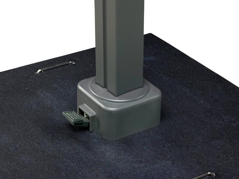 Senčnik Icon 350x350cm Faded Black