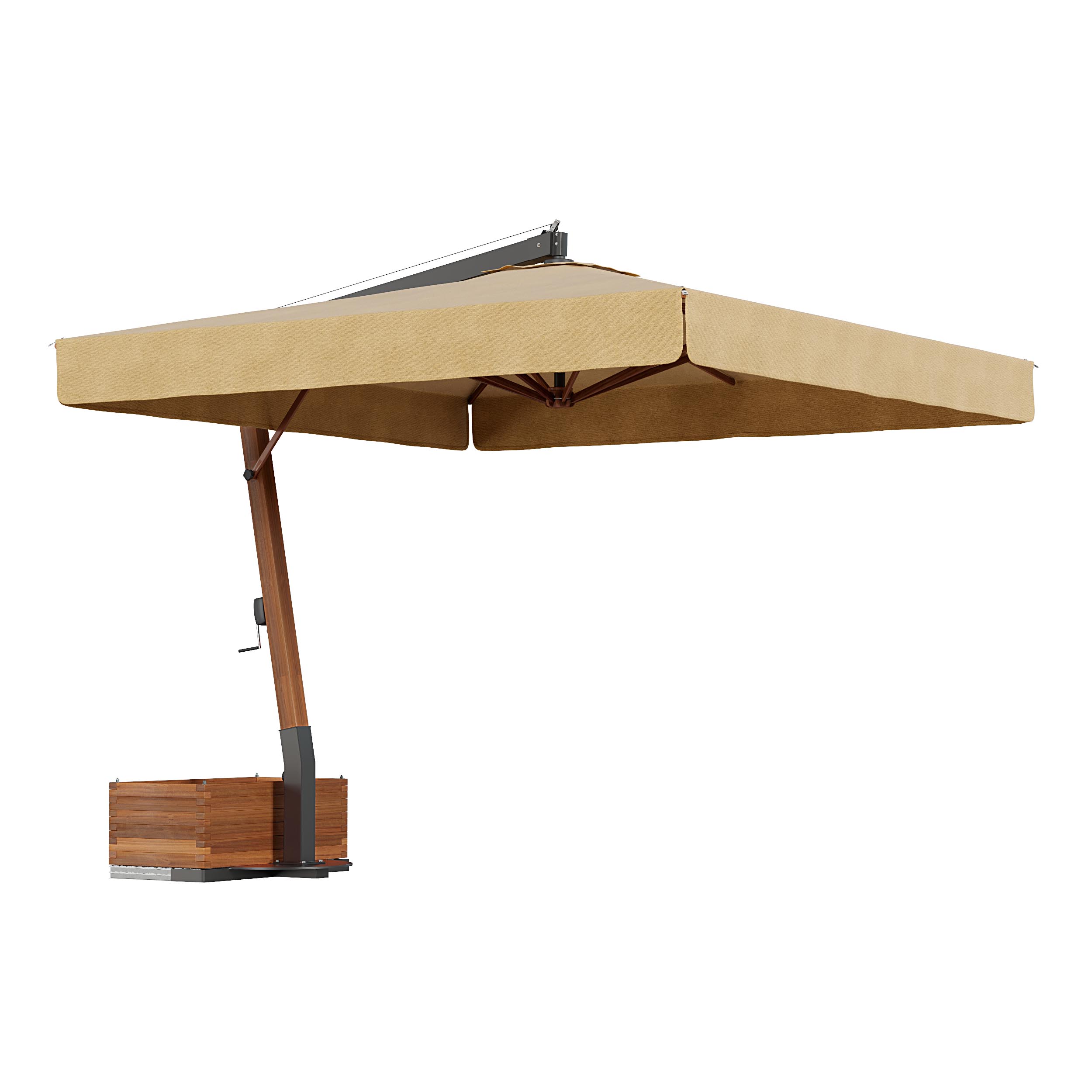 Senčnik Vespucci 400x400 cm