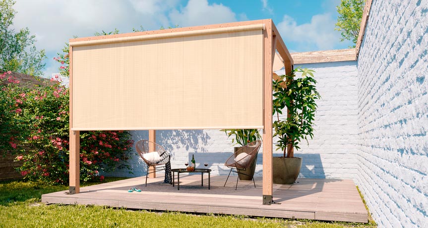 Rolo senčilo 296x240cm Ecru