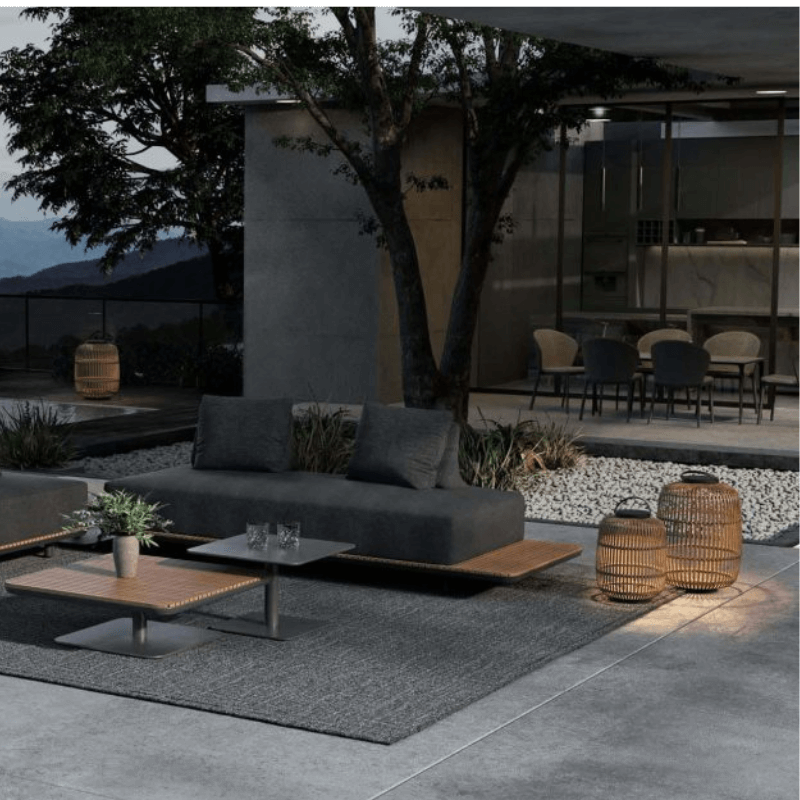 luksuzno vrtno pohištvo - trendi v 2025