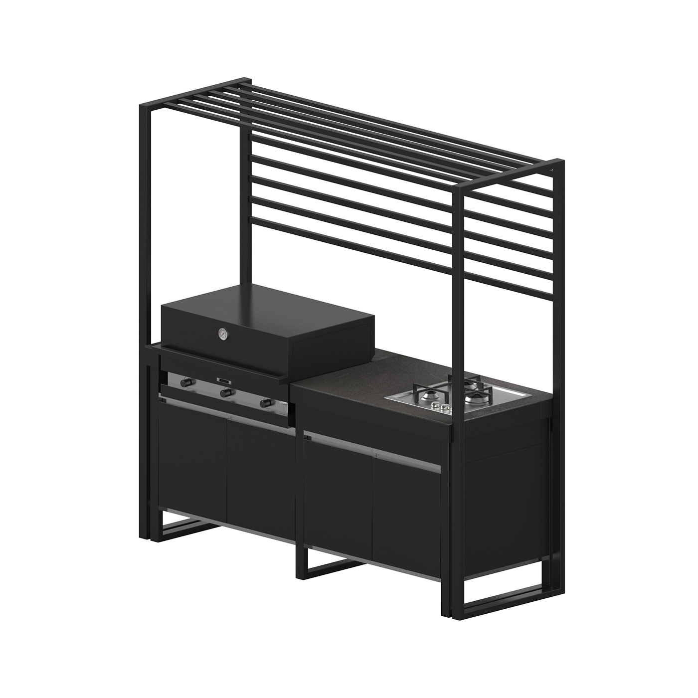 Letna kuhinja Lares Obsidian 2035