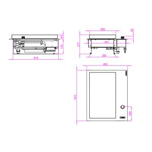 vgradni plinski žar