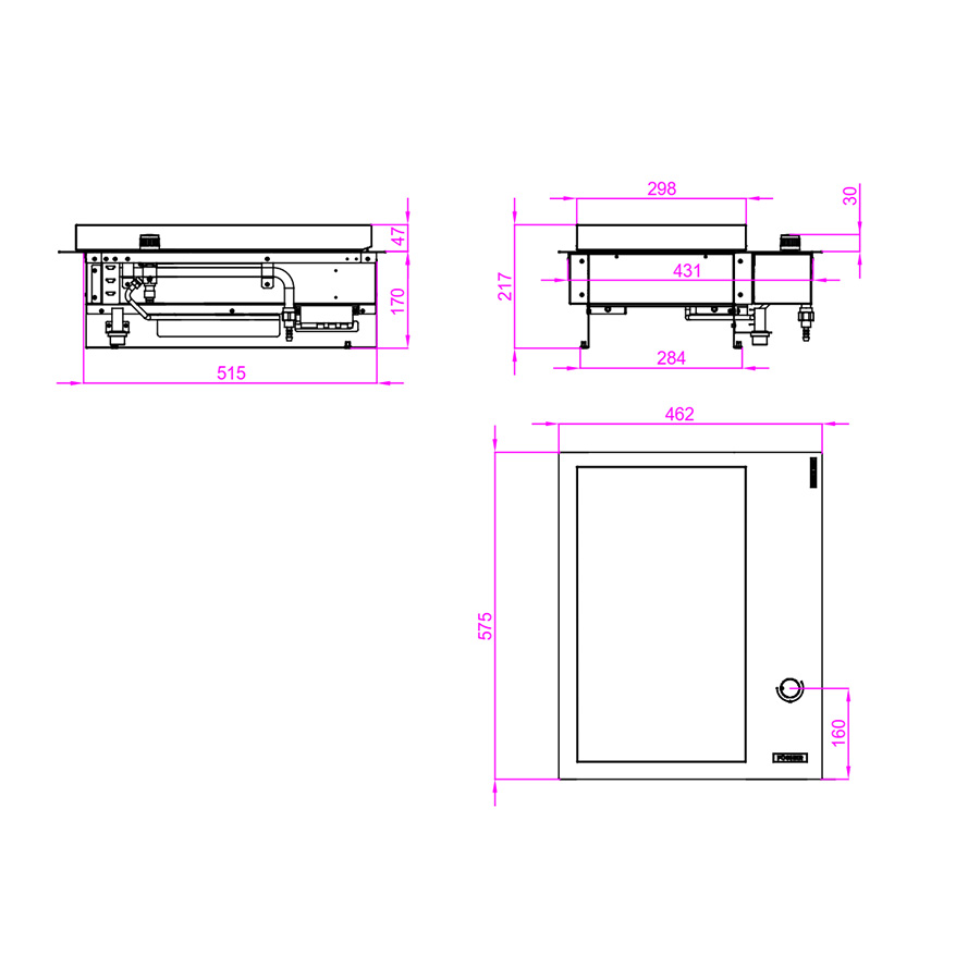 Vgradni žar FGB 250