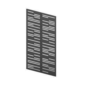 zunanja kovinska pregrada