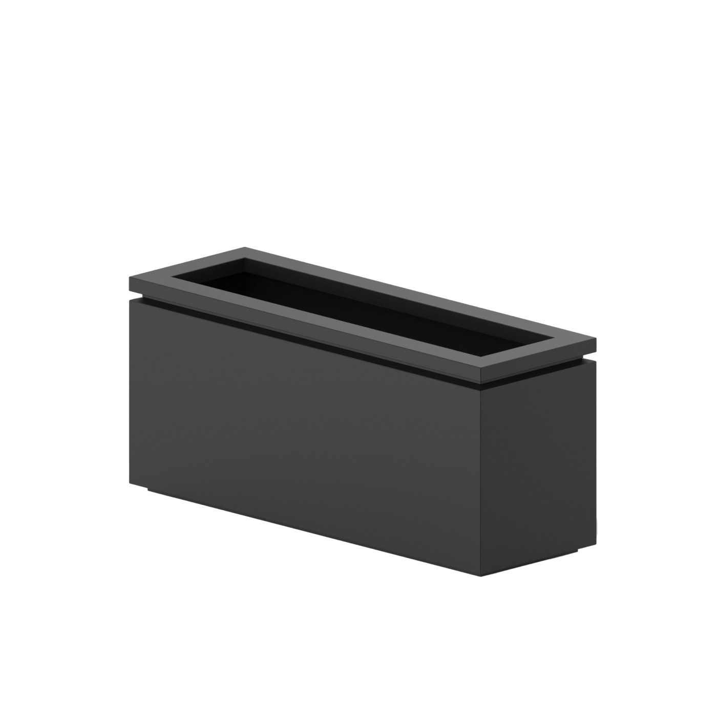 Korito za rože Tera 100x33x45 Obsidian