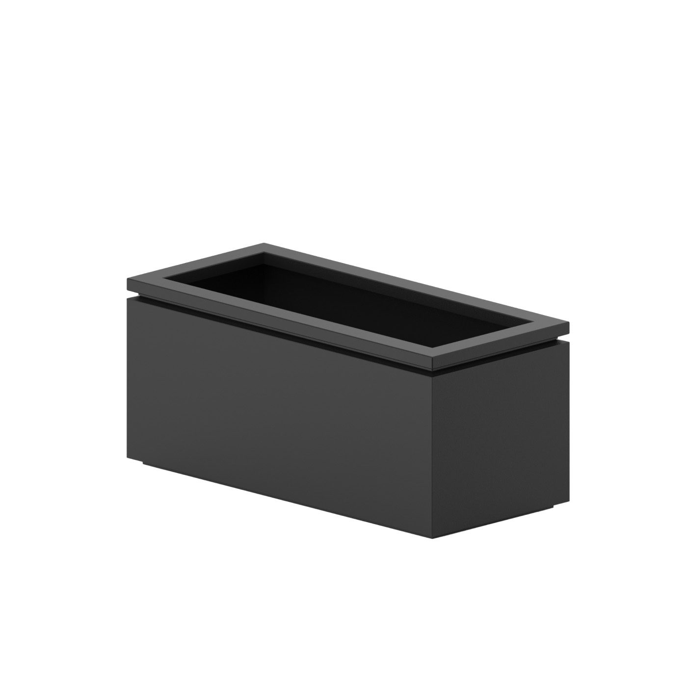 Korito za rože Tera 100x45x45 Obsidian