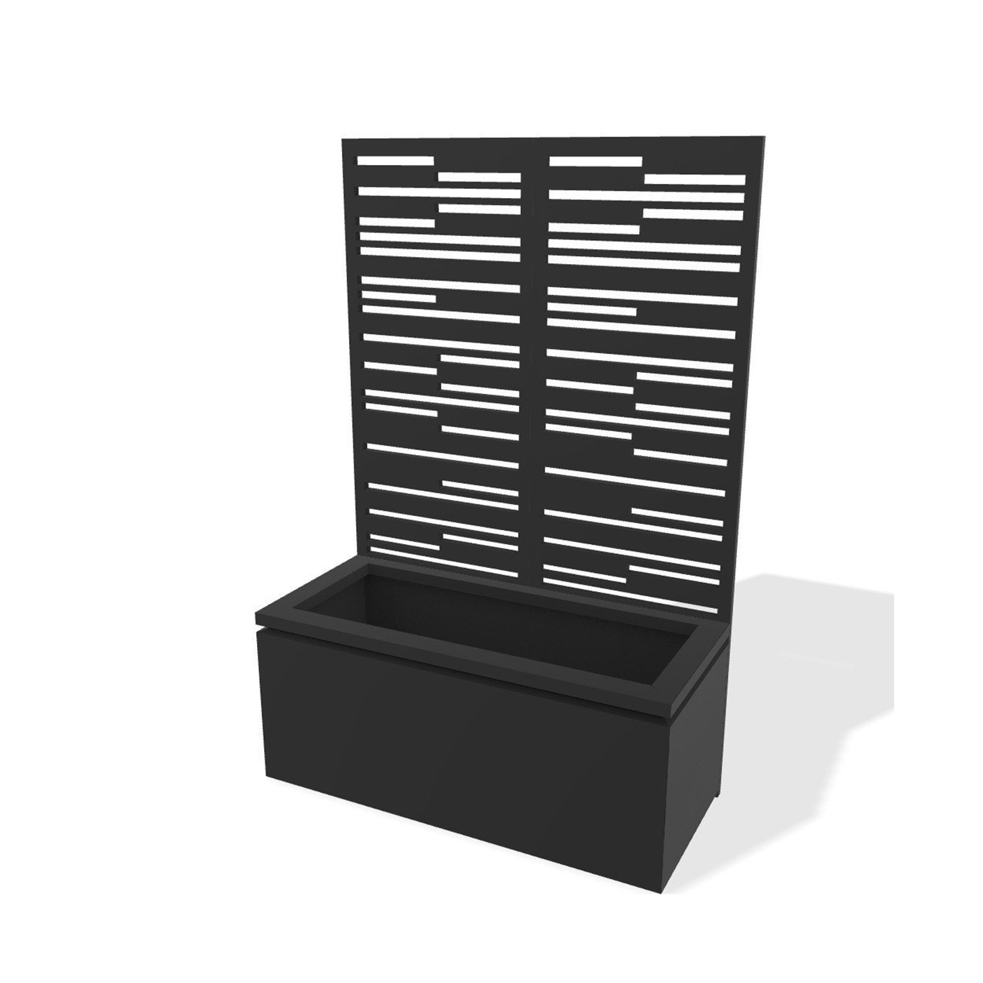 Dekorativna zunanja pregrada Bora Obsidian