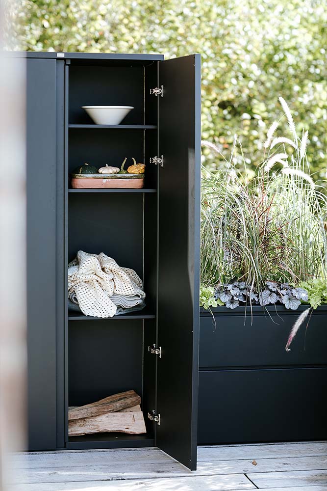 Vrtna omara Aiva 100 Obsidian