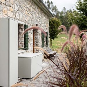 zunanja omara v ambientu