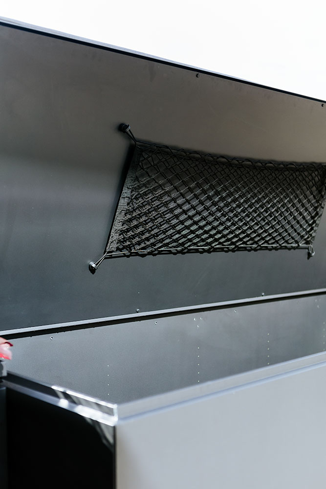 Zaboj za shranjevanje Aiva 150x45x33 Obsidian