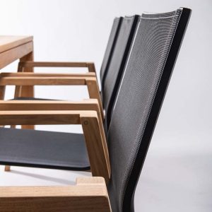 naslon vrtnega stola